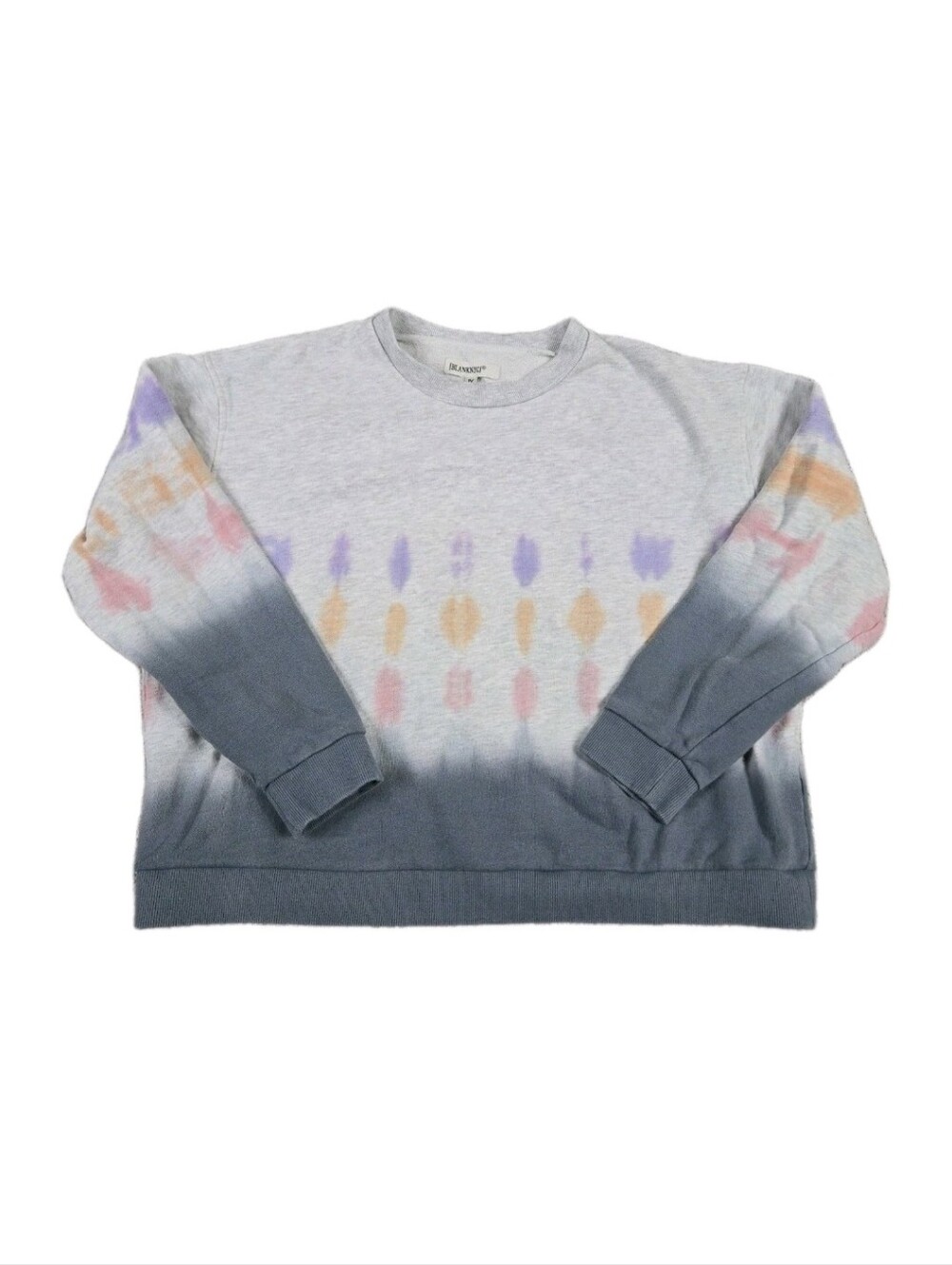 Blank NYC Into The Groove Cropped Sweater Plus 1X Tie Dye Cozy Oversized Preppy